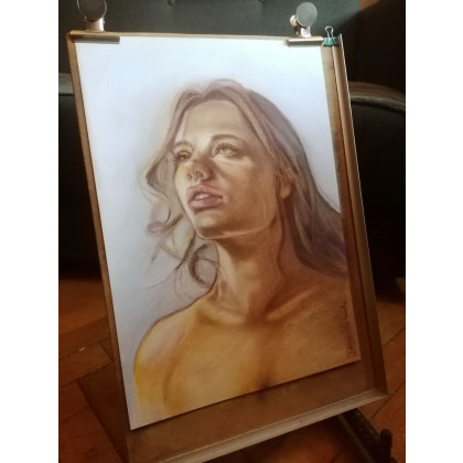 Dariusz Kaźmierczak - pastele suche - Rusałka - zjawa foto #3