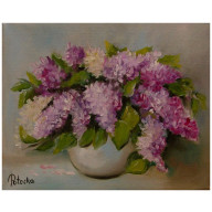 Bzy obraz olejny 24cm-30cm