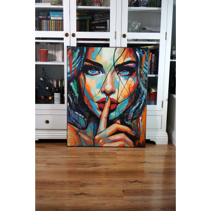 Rafal Stach - obrazy akryl - Shaaa 80x100 foto #4