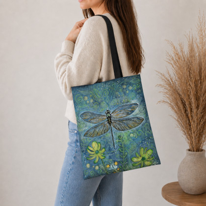 Torba ekologiczna. Ważka, Małgorzata Domańska ART, torby na zakupy