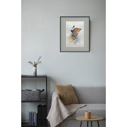 Joanna Tomczyk - obrazy akwarela - Echo skrzydeł, Akwarela 24x32 cm foto #1