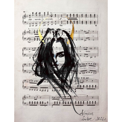 Pieśń Lilith, Adriana Laube, obrazy akwarela