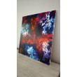 Abstrakcja Kolory 55x60 cm ręcznie malowany