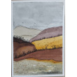 Oryginalna Akwarela 19x27 Góry Pejzaż Unikat Hand-made