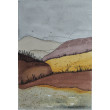 Oryginalna Akwarela 19x27 Góry Pejzaż Unikat Hand-made