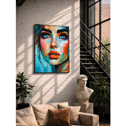 Rafal Stach - obrazy olejne - Into the Clouds 80x100 foto #2