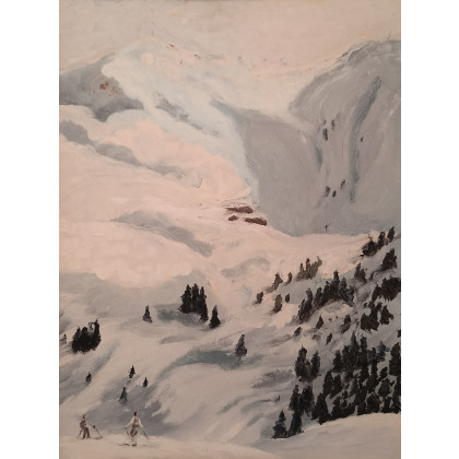 Kitzbuhel, Danuta Zgoł, obrazy olejne