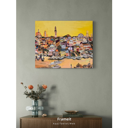 Krystyna Mościszko - obrazy akryl - Stambul foto #1