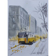Budapeszt – oryginalna akwarela miejska (19x26 cm)