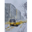 Budapeszt – oryginalna akwarela miejska (19x26 cm)