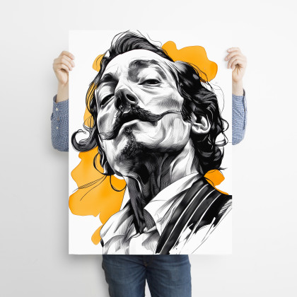 Justyna Jaszke - plakaty - Salvadore - grafika na plakacie na A3 foto #1