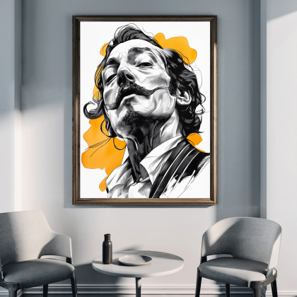 Justyna Jaszke - plakaty - Salvadore - grafika na plakacie na A3 foto #2