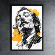 SALVADORE - GRAFIKA NA PLAKACIE NA A3