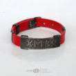 Runiczny amulet miłości w czerwieni