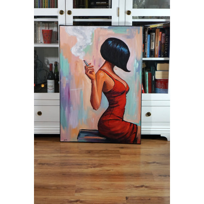 Rafal Stach - obrazy olejne - Mia W 70x100 foto #4