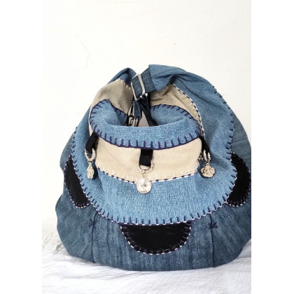 Torebka balonowa boho hippi, art.a, torby na ramię