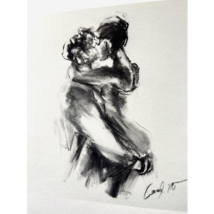 Studio.Sensual - rysunek węglem - You - 50x70cm foto #1