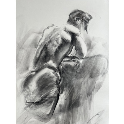 Studio.Sensual - rysunek węglem - Manly - 100x70cm foto #3