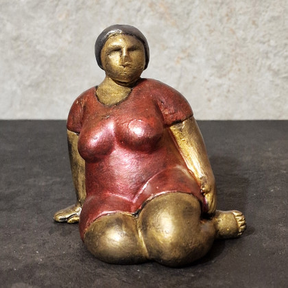 Czas relaksu z... Ewą - rzeźba z gipsu, Justyna Jaszke, rzeźby