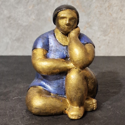 Czas relaksu z... Alicją - rzeźba z gipsu, Justyna Jaszke, rzeźby