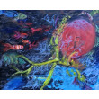 underwater kompozycja 50x40x1 cm
