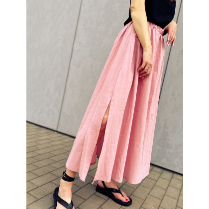 Marta Hajduk-Pawlica - spódnice,spodnie - Feather - spódnica maxi z 100% bawełny foto #2