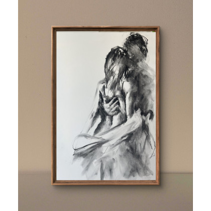 Studio.Sensual - rysunek węglem - Lady - 50x70, foto #1