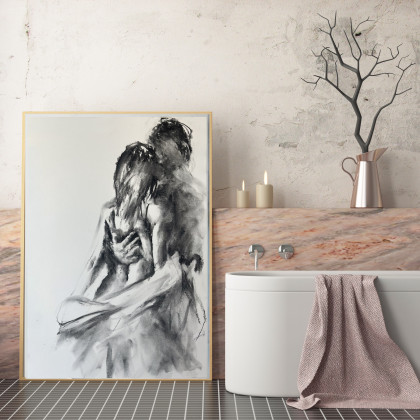 Studio.Sensual - rysunek węglem - Lady - 50x70, foto #3