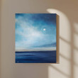 Pejzaż nocą- obraz akrylowy 60/50 cm