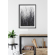 Łąka- monochromatyczna akwarela A3