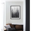 Łąka- monochromatyczna akwarela A3