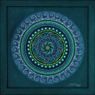 SPLĄTANE MYŚLI VI - MANDALA KONTEMPLACYJNA