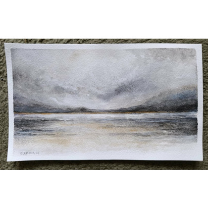 Paulina Lebida - obrazy akwarela - Pejzaż -  akwarela formatu 15/25 cm foto #2