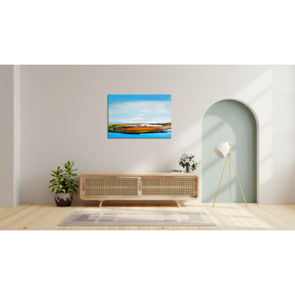 Felix Guenther - obrazy akryl - Flowing Landscape foto #2