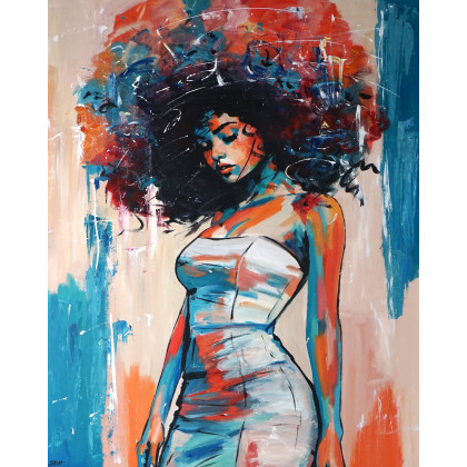 Bellini 80x100, Rafal Stach, obrazy akryl