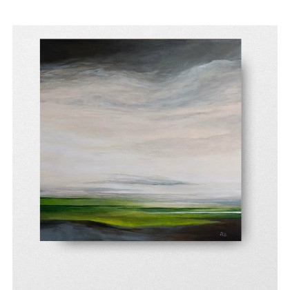 Poranek- obraz akrylowy 50/50 cm, Paulina Lebida, obrazy akryl