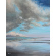 Na plaży- obraz akrylowy 50/40 cm