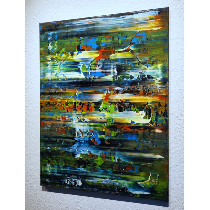 Felix Guenther - obrazy akryl - Light Beneath the Surface foto #1