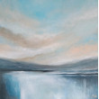 Ciszy poranek- obraz akrylowy 50/50 cm