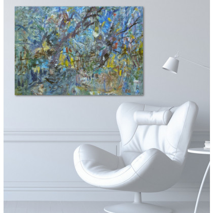 Eryk Maler - obrazy olejne - Wierzby, 70x100 cm foto #1