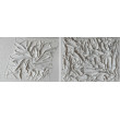 DYPTYK SKRYWANA SUBTELNOŚĆ - OBRAZY STRUKTURALNE Z TEKSTURĄ 3D 2x 50cmx40cm - 2 w cenie 1