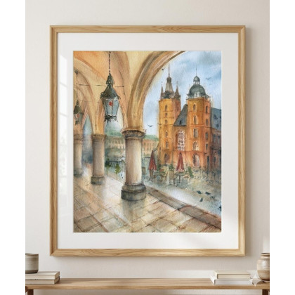 Maria Mandis - obrazy akwarela - Stary Rynek foto #1