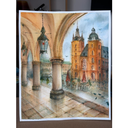 Maria Mandis - obrazy akwarela - Stary Rynek foto #2