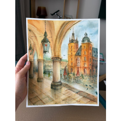 Maria Mandis - obrazy akwarela - Stary Rynek foto #3