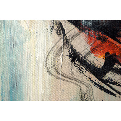 Rafal Stach - obrazy akryl - Black Orchid 70x100 foto #5