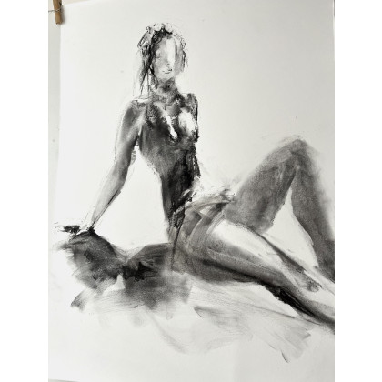 Studio.Sensual - rysunek węglem - Lady - 50x70, foto #2