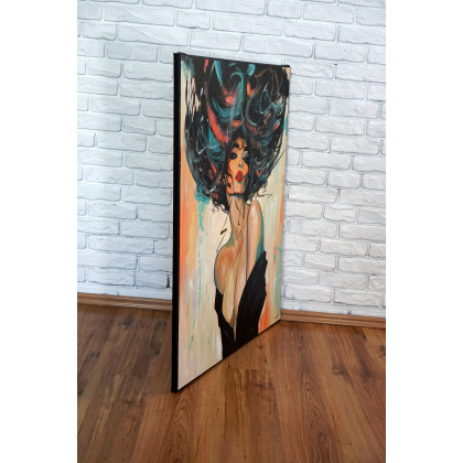 Rafal Stach - obrazy akryl - Shadow of Andromeda 80x100 foto #2
