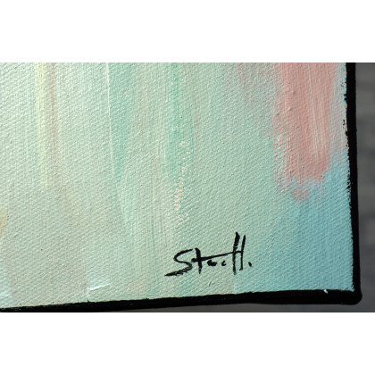Rafal Stach - obrazy akryl - Vanilla Shadow 80x100 foto #2