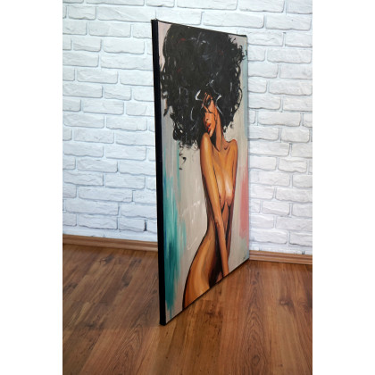 Rafal Stach - obrazy akryl - Vanilla Shadow 80x100 foto #3