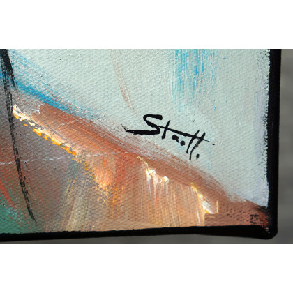 Rafal Stach - obrazy akryl - Lady Josephine 80x100 foto #2